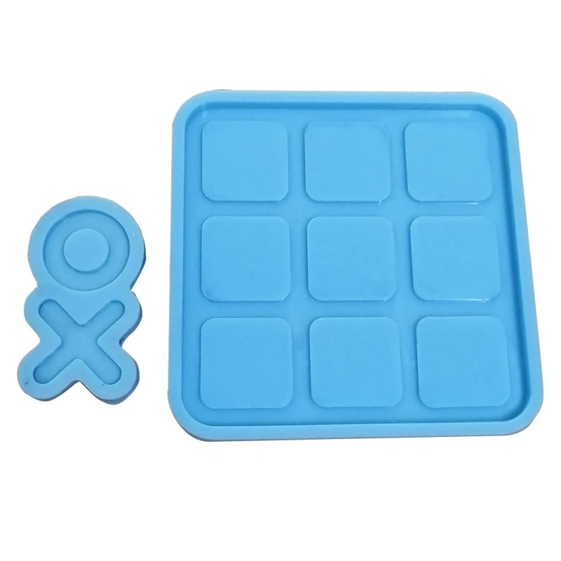 

XXFD Crystal Epoxy Resin Mold 9 Grids Toys Casting Silicone Mould DIY Crafts Jewelry Making Tools