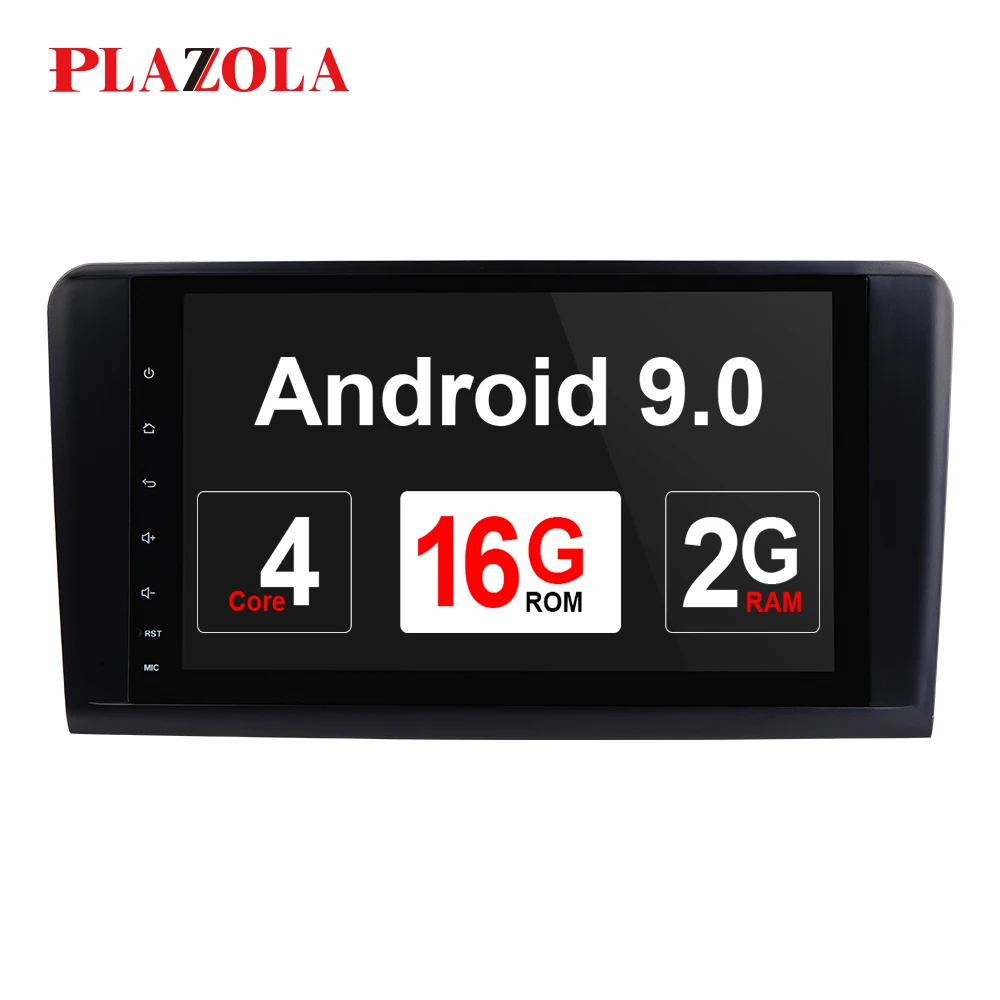 Авторадио 2 din Android 9 0 автомобильный мультимедийный плеер для Mercedes Benz ML W164 ML300 GL X164