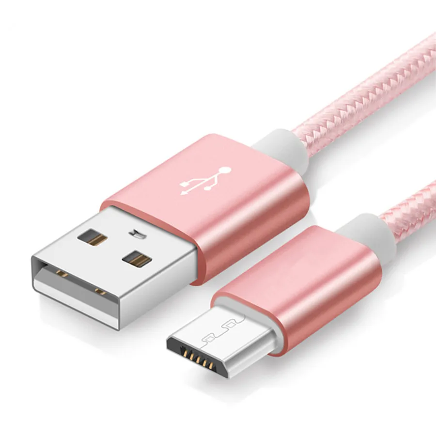 Redmi Note 6 5 4 3 микро USB кабель нейлон быстрое зарядное устройство для samsung S7 S6 S5 S4 huawei
