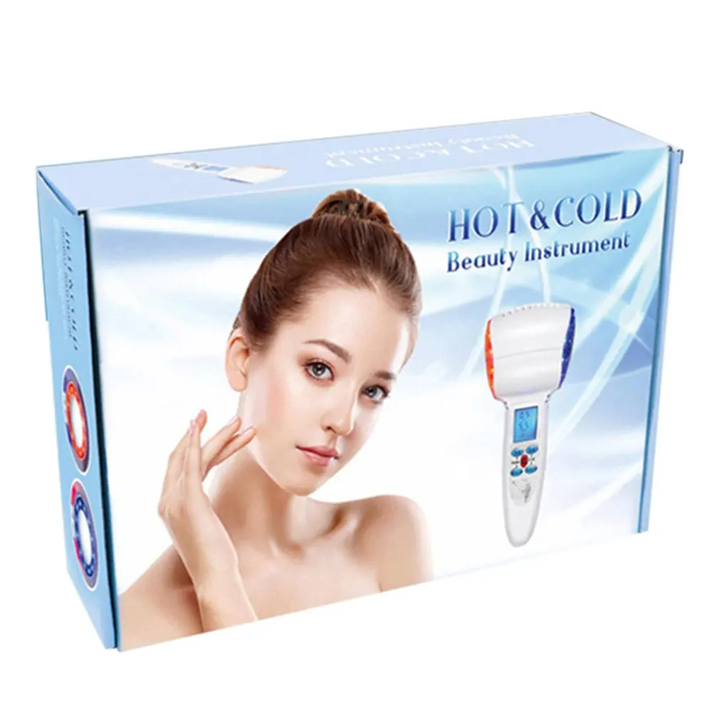 Горячий и холодный молоток инструмент для красоты красный синий эфирное масло