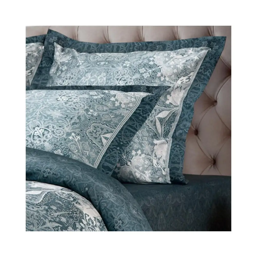 Постельное белье Ecotex Новеллика Палладиум 100% хлопок | Евро 1.5 сп 2 Дом и сад