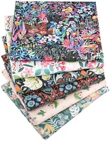 160cm50cm midnight floral quilting sewing crafting fabric bedding apparel dress patchwork fabric cotton fabric printed cloth