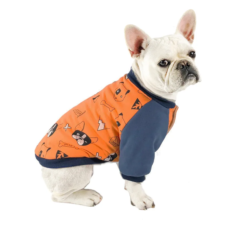 

Cute Small Dog Apparel Pets Clothes Cat Dog outfits for French Bulldog Teddy Schnauzer Autumn Winter Puppy Clothes