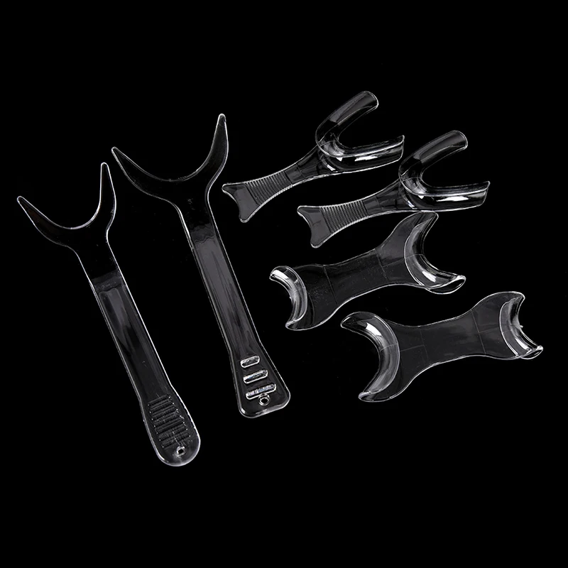 

New 4pcs/6pcs Dental Tooth Intraoral Lip Cheek Retractor Mouth Opener Set Orthodontic Brace Trays Dental Teeth Tools