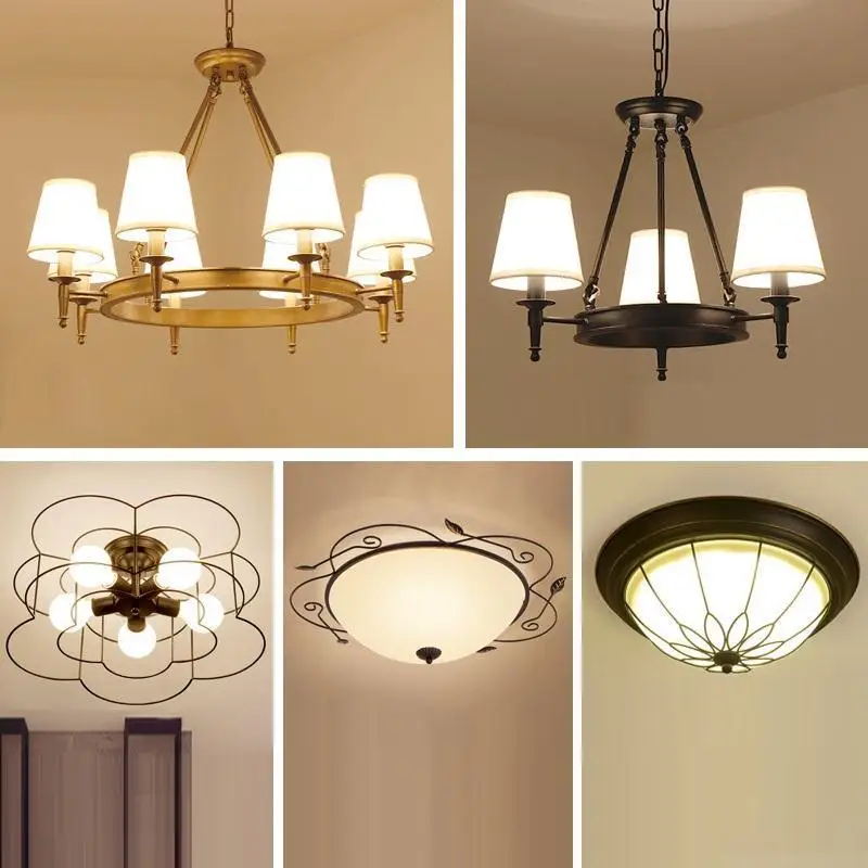 

Винтажная подвесная люстра, светильник для украшения дома, висячий светильник