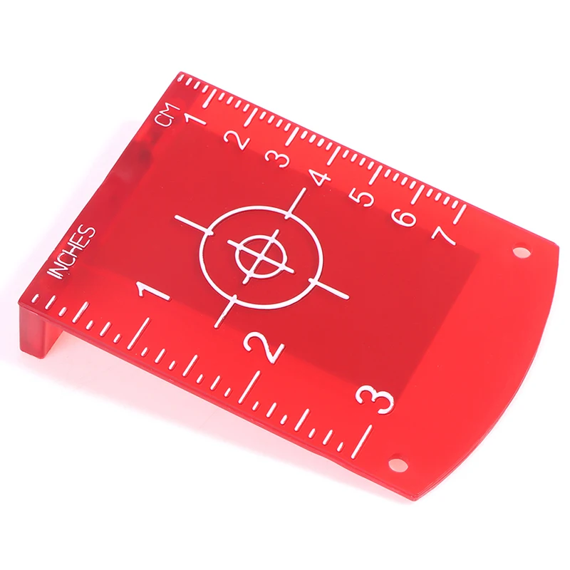 Лазерная Целевая карта для зеленого/красного лазерного уровня 10 см x 7 подходит