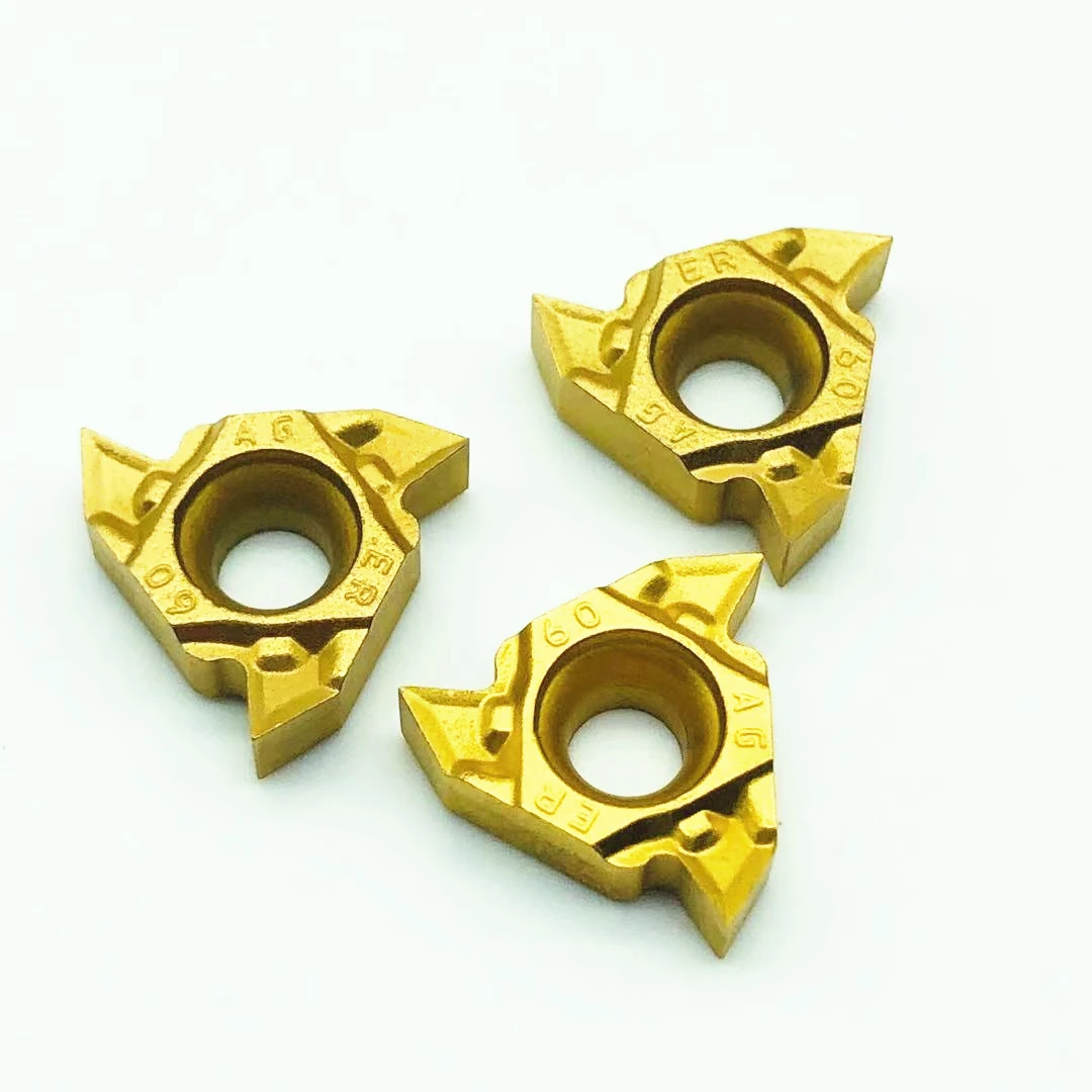 

MMT16ER AG60-S UE6020 US735 Carbide Thread Turning Tool Cutting Tool Milling Cutter 16ER AG60 -S Thread Insert VP15TF