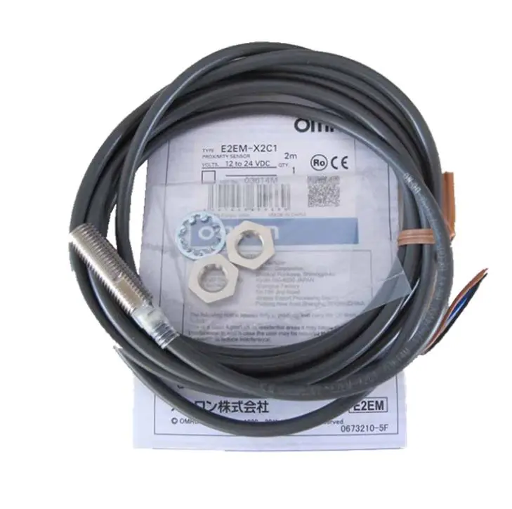 

E2EM-X2C1 Long Distance Proximity Sensor Cylindrical Shielded Detecting Distance 2mm DC 3-wire type Original and genuine