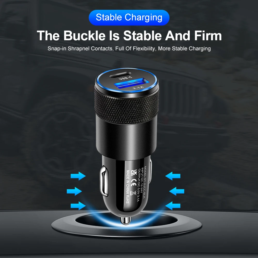 20w pd usb car charger quick charge 4 0 qc 3 0 pd car fast phone charger for iphone 12 huawei xiaomi pd fast charging adapter free global shipping