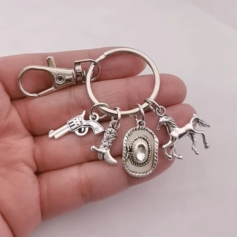 1 шт. брелок с подвеской в виде пистолета | Брелки