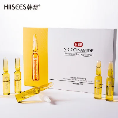 NICOTINAMIDE Роскошный эффект Reouces и предотвращает темные пятна осветляют кожу Nicotinamide ампула эссенция гладкие тонкие линии антивозрастной сыворотки - Вес нетто: NICOTINAMIDE