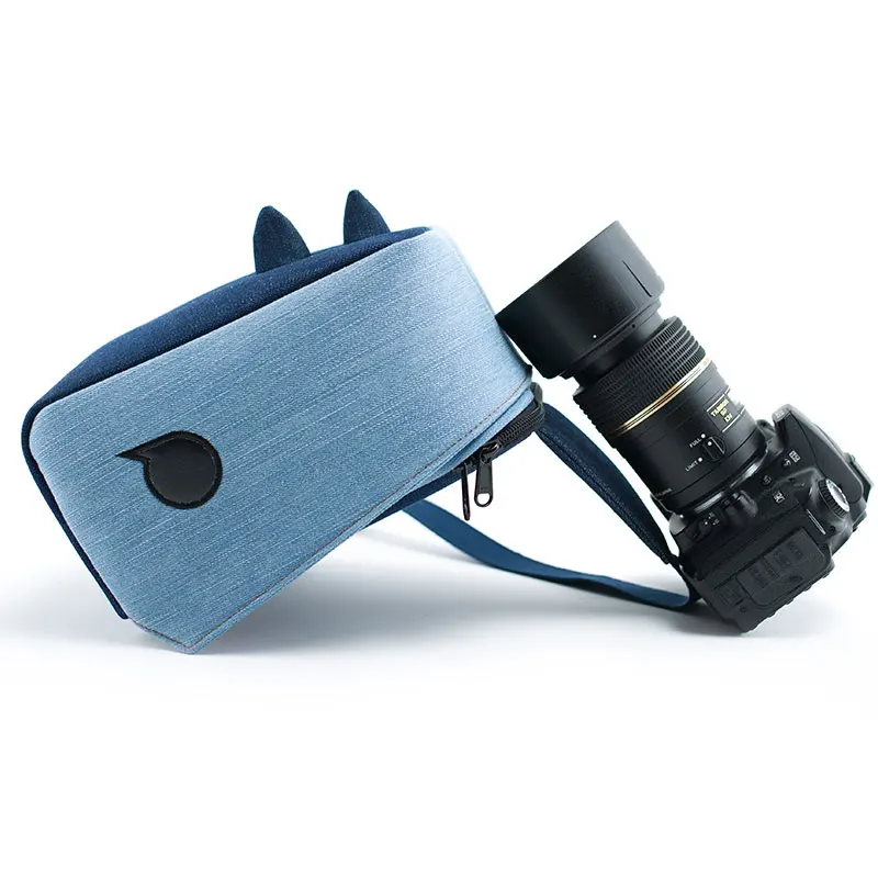 Waterproof DSLR Camera Bag Shoulder Case Portable Cute Dinosaur Photo For Canon Nikon DSLR/SLR Cameras Backpack | Электроника