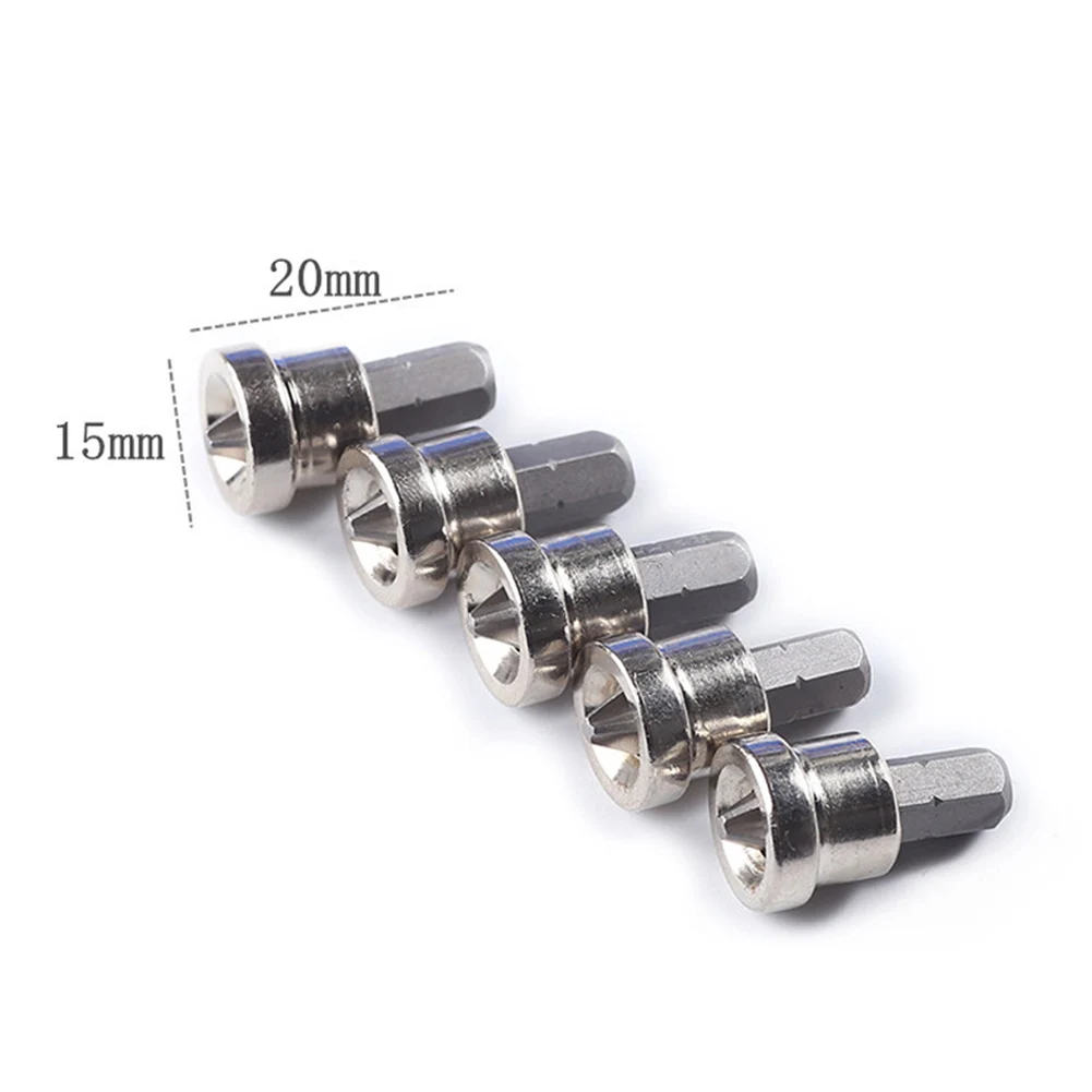

10pcs Durable Drilling Bits Drywall Screw Woodworking Hex Shank Vanadium Plasterboard Dimpler Locating Powerful Shock Resistant
