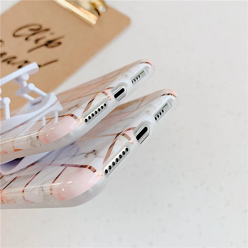 FLYKYLIN подставка для держателя для samsung Galaxy A50 задняя крышка на для samsung A70 A40 Art Сращивание мрамора IMD силиконовый чехол для телефона