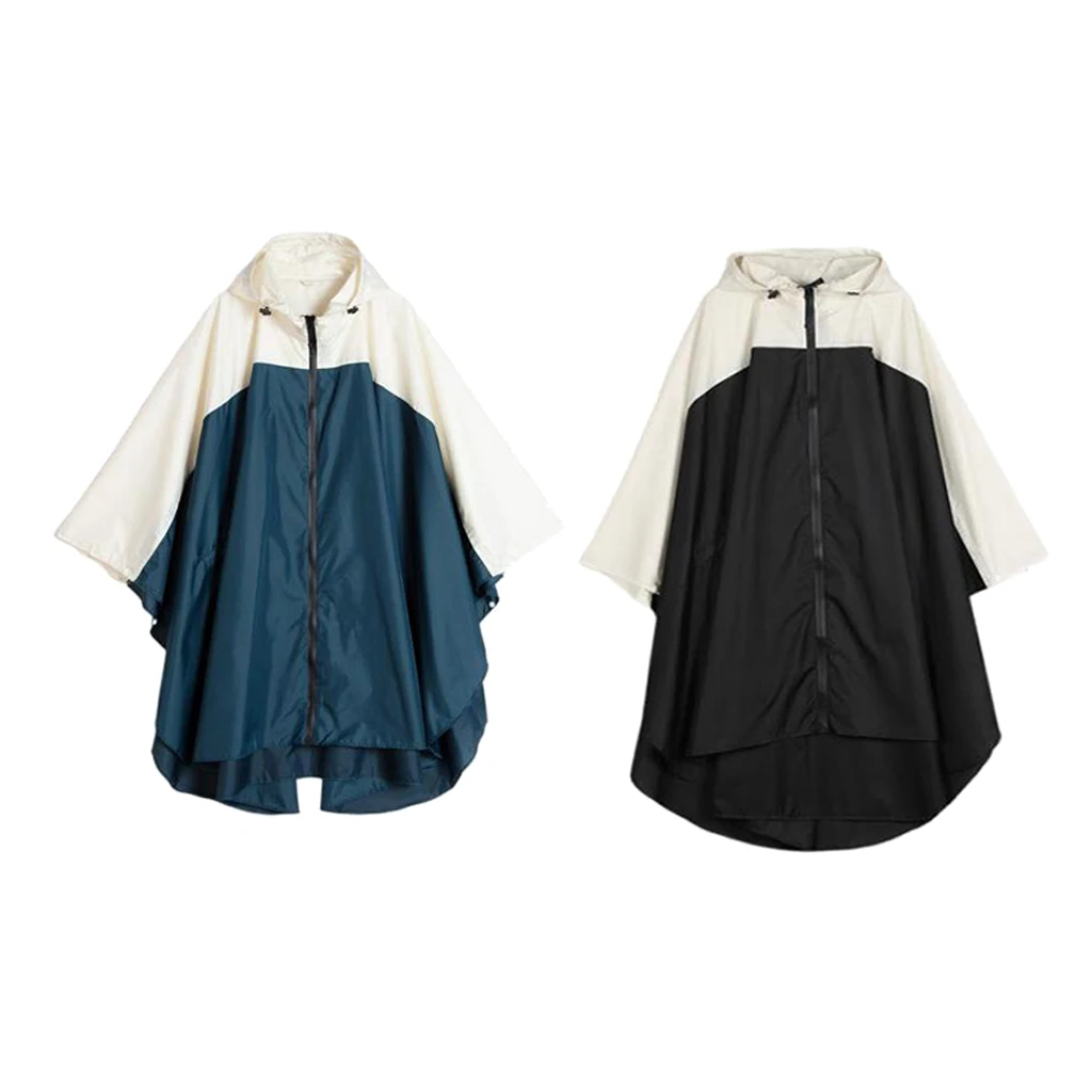 

2 шт. водонепроницаемый плащ для верховой езды для путешествий Пончо длинный дождевик с карманами