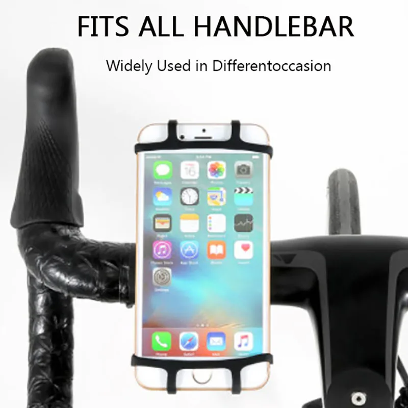 

Creative Bike Phone Holder Universal Motorcycle Bicycle Mobile Cell Phone Stand Handlebar Clip Holder