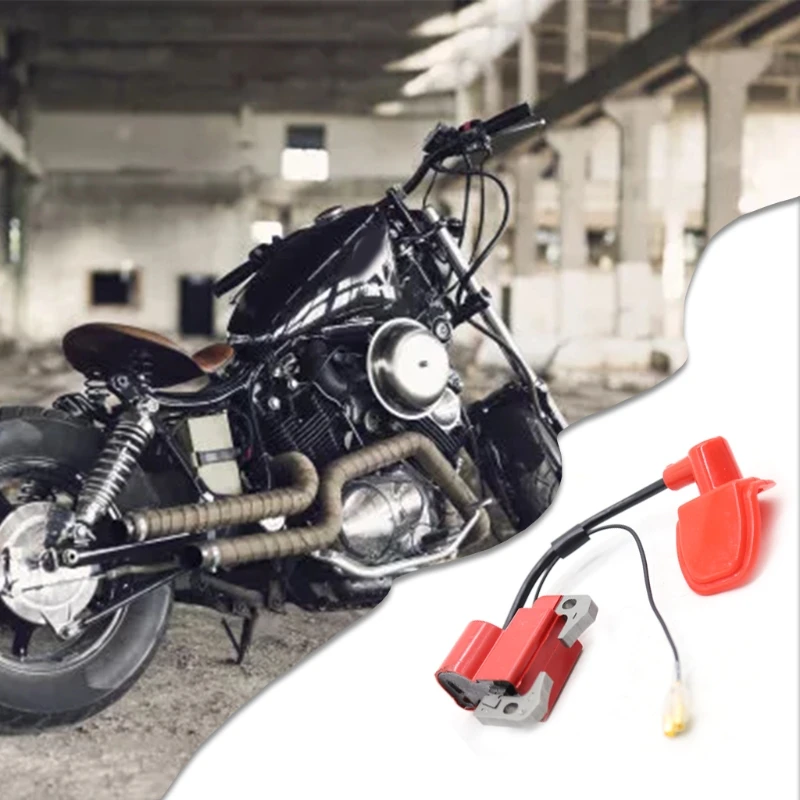 

High Performance Ignition Coil Repacement for 2 Stroke Engine Pocket Dirt Bike ATV Scooter