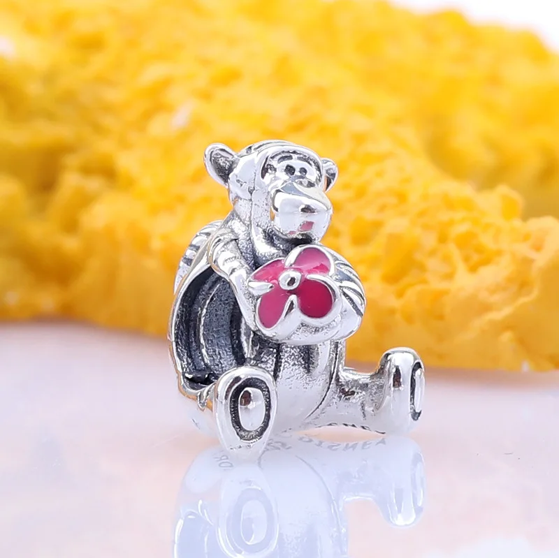 

Lorena Hot Sale 925 Sterling Silver Winnie the Pooh Tigger Beads Fit Original Bracelet Women Jewelry Making Gift