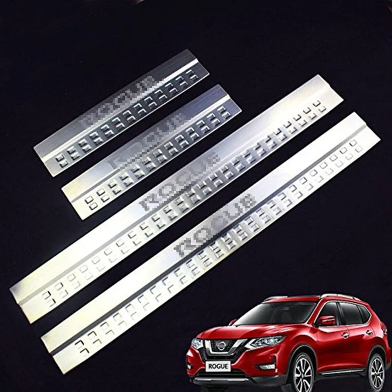 

Новые накладки на пороги из нержавеющей стали Rogue для Nissan Rogue 2015-2018