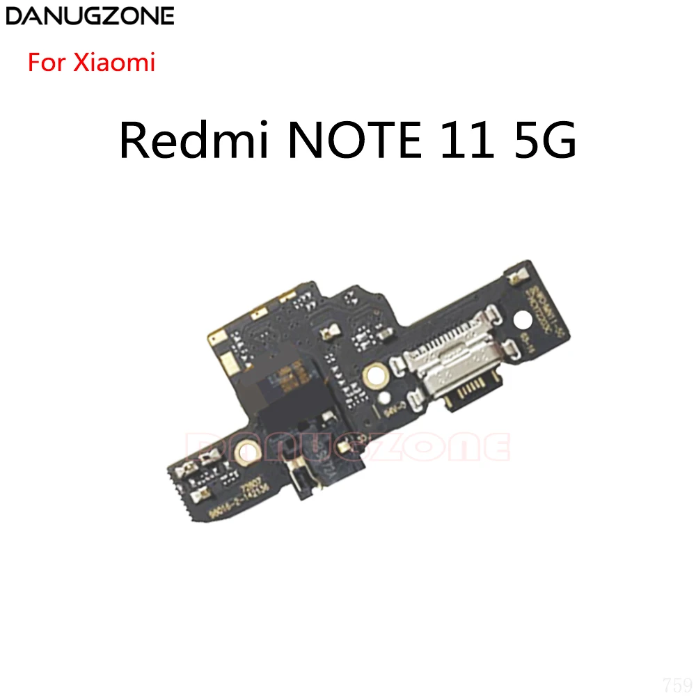 10 шт./лот для Xiaomi Redmi NOTE 11 USB зарядная док-станция гнездо разъем штекер плата гибкий