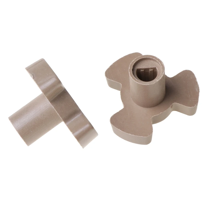 

2Pcs 14mm Microwave Oven Turntable Roller Guide Support Coupler Tray Shaft