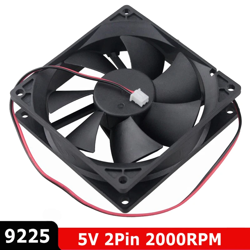 1 шт. Gdstime 92 мм 92x25 9 см 9225S 5 в 2P чехол для компьютера Новый Охлаждающий радиатор DC