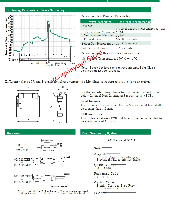 10 шт./лот 0215010.MXEP 10A 250V T10AH250VP 215 Series 5x20 мм Time Lag (Slo Blo)®) Предохранитель 100% Новый