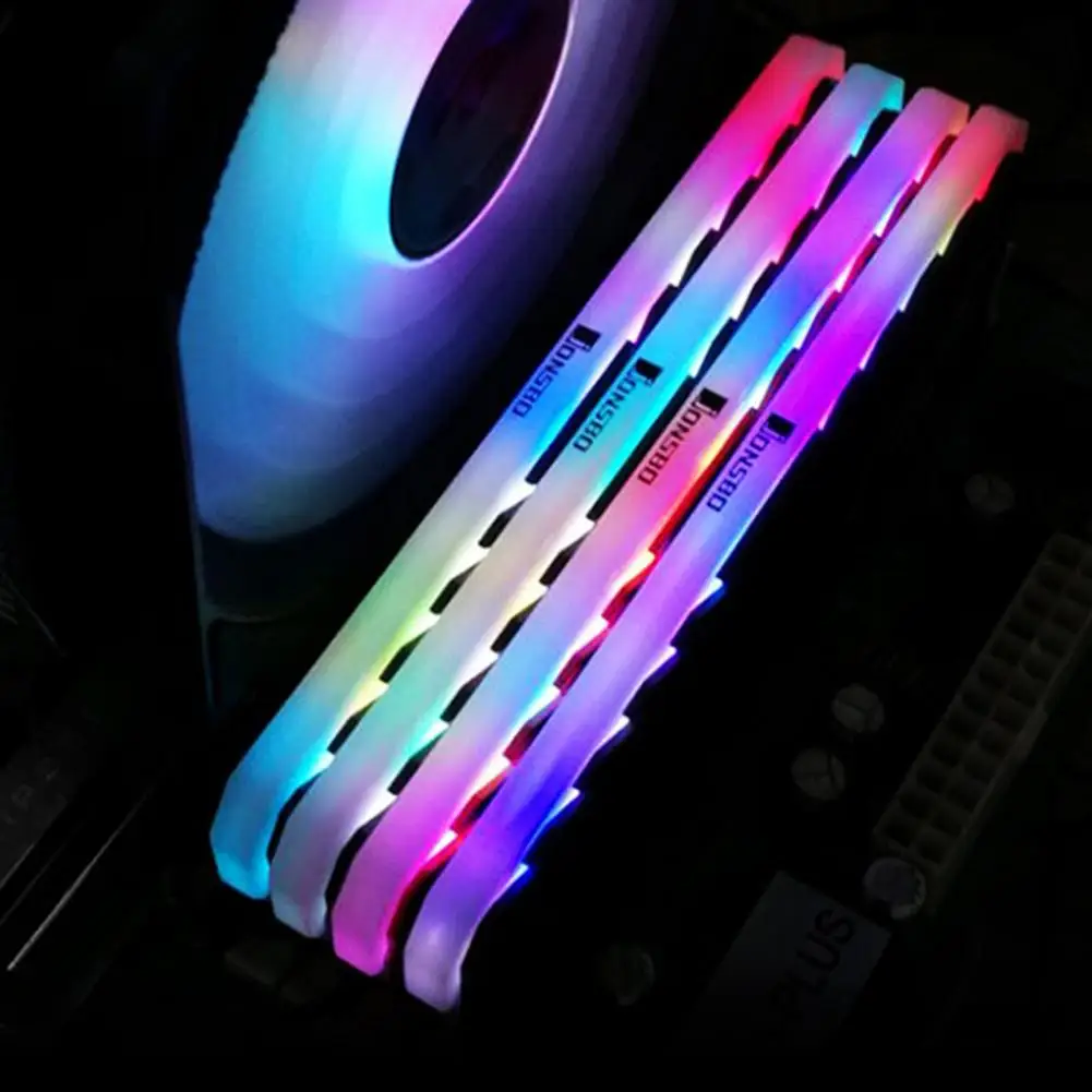Универсальный цветной светодиодный светильник JONSBO RGB 256 оперативная память