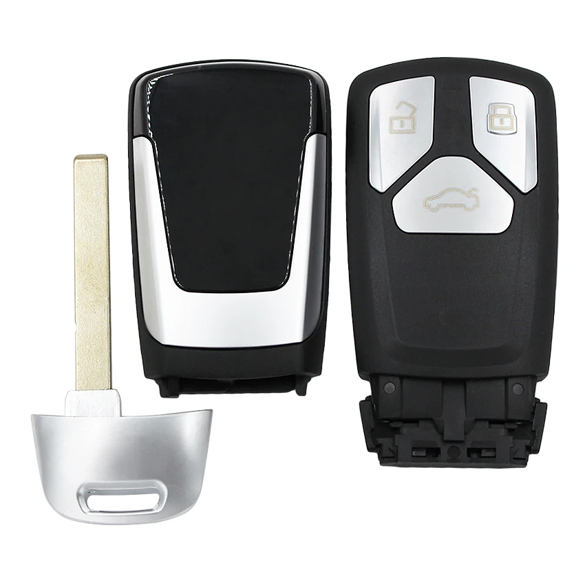 3/4 кнопочный дистанционный смарт ключ для автомобиля чехол 4M0 959 754 AK/ AQ/ AF Audi A4 A5 S4 S5