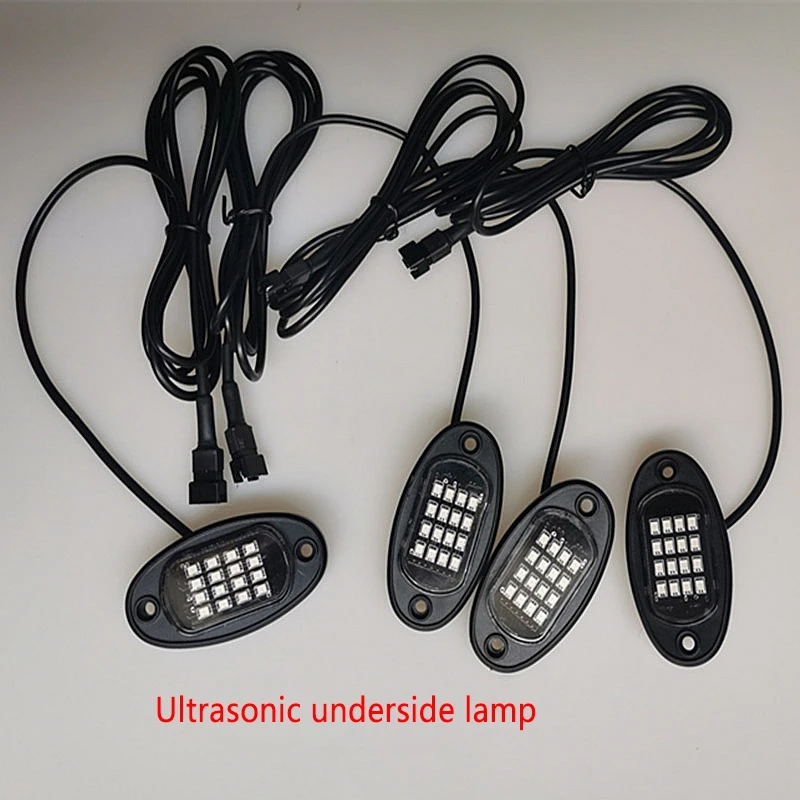 

New Car Bluetooth Dual Remote Control Combination Chassis Light RGB Atmosphere Light Suitable for ATV Car Truck SUV