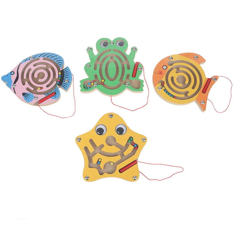 Развивающие игрушки деревянная игрушка для детей раннего обучения магнитный