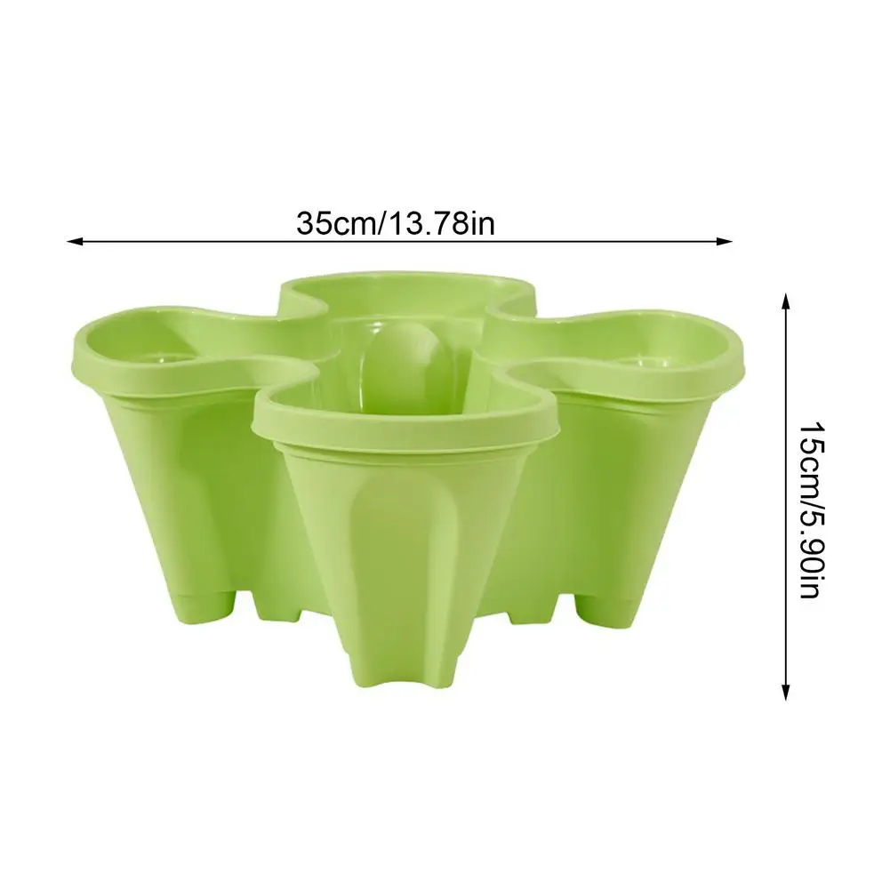 

Multi-layer Combination Flower Pot Fruits Balcony Planting Pot Strawberry Planting Pot Garden Succulents Planting Save Space Pot