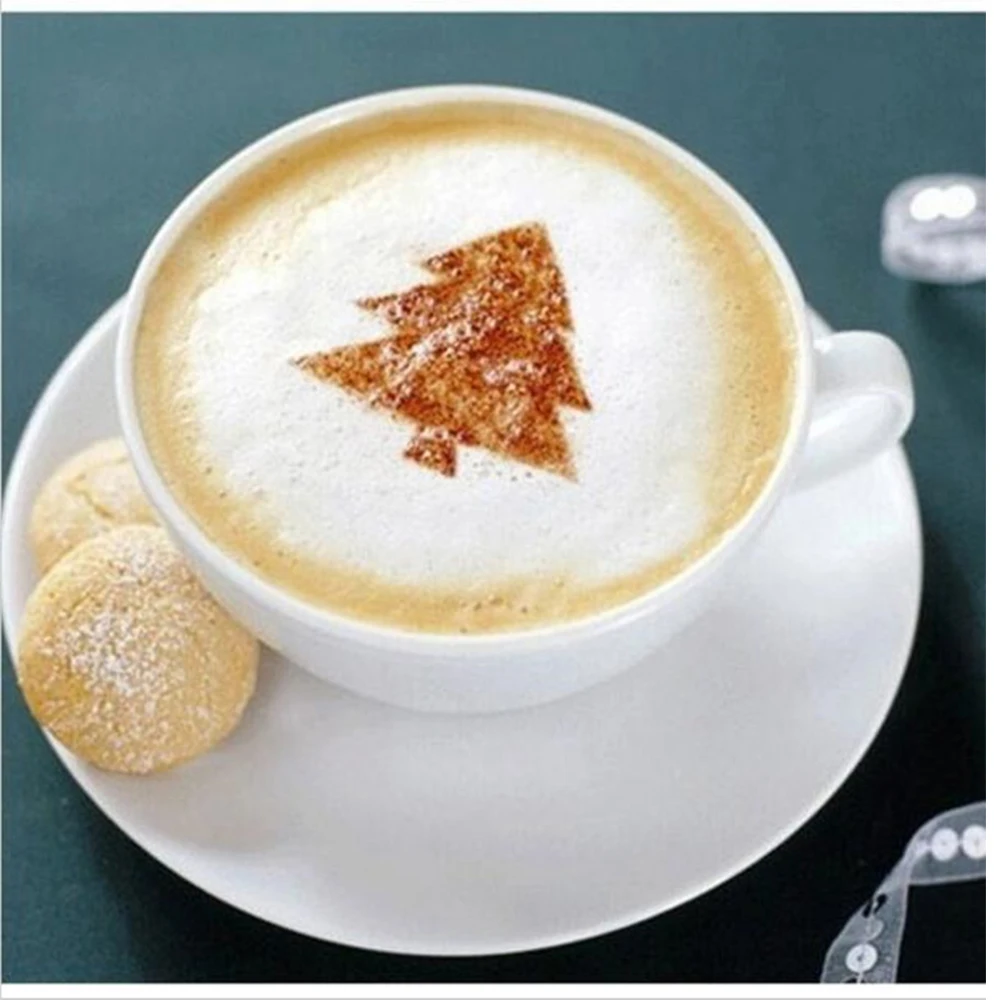 16 шт. трафареты для бариста капучино | Дом и сад