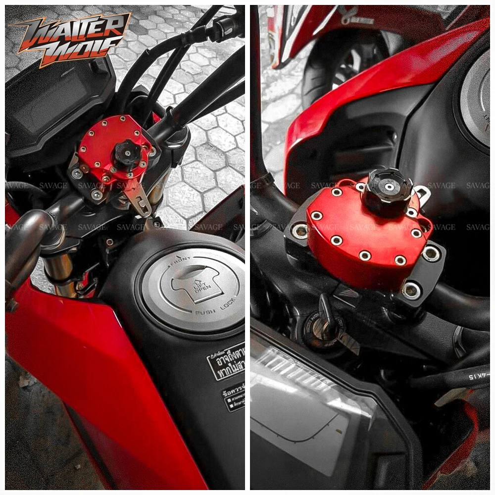 

Reversed Safety Steering Damper For HONDA CB1000R CB600F CBR 650F 500R CB 500X 500F CB500 MSX 125 Grom Motorcycle Accessories