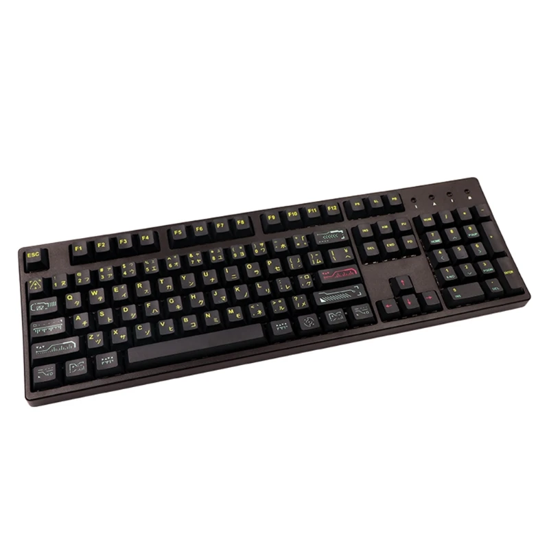 

Механическая клавиатура с 128 клавишами PBT OEM Profile DYE-SUB для cherry MX Switch 1.5U 1.75U 2U Shift 6.25U Spacebar
