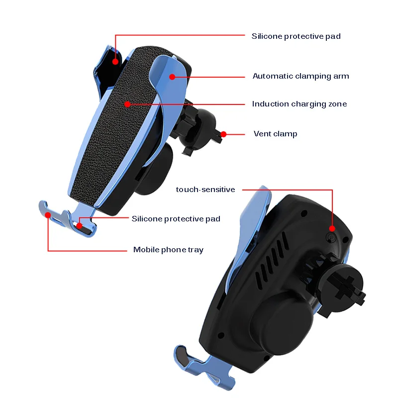 Автомобильный держатель для телефона с беспроводным зарядным устройством Huawei