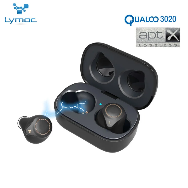 QUALCOMM3020 наушники вкладыши TWS Bluetooth гарнитура 5 0 Беспроводной APT X сенсорный