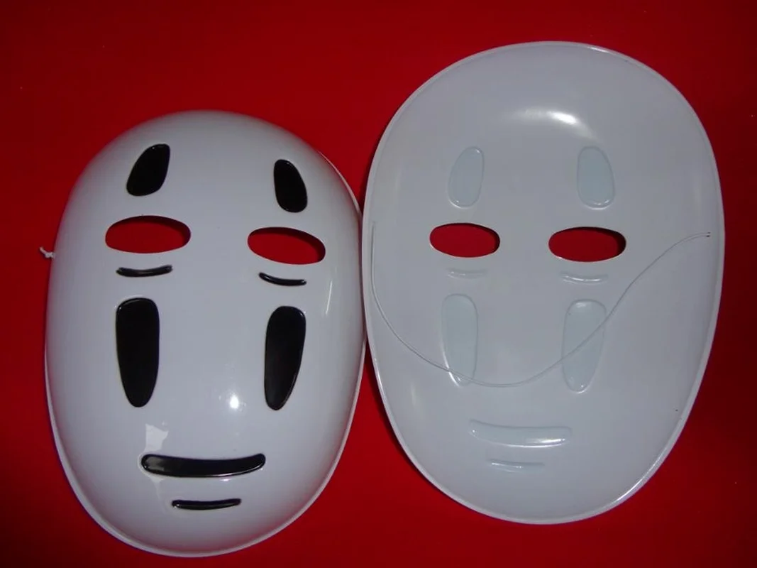 2017 новое поступление косплей аксессуар без лица мужская маска унисекс аниме для