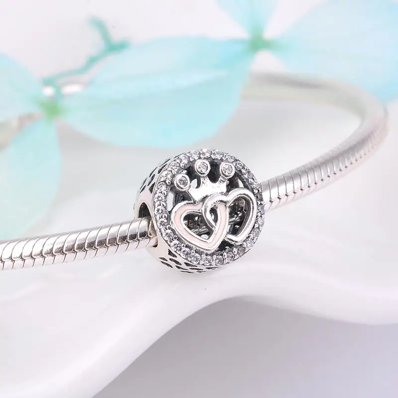 Подарок на день Святого Валентина оригинал Стерлинговое Серебро 925 пробы