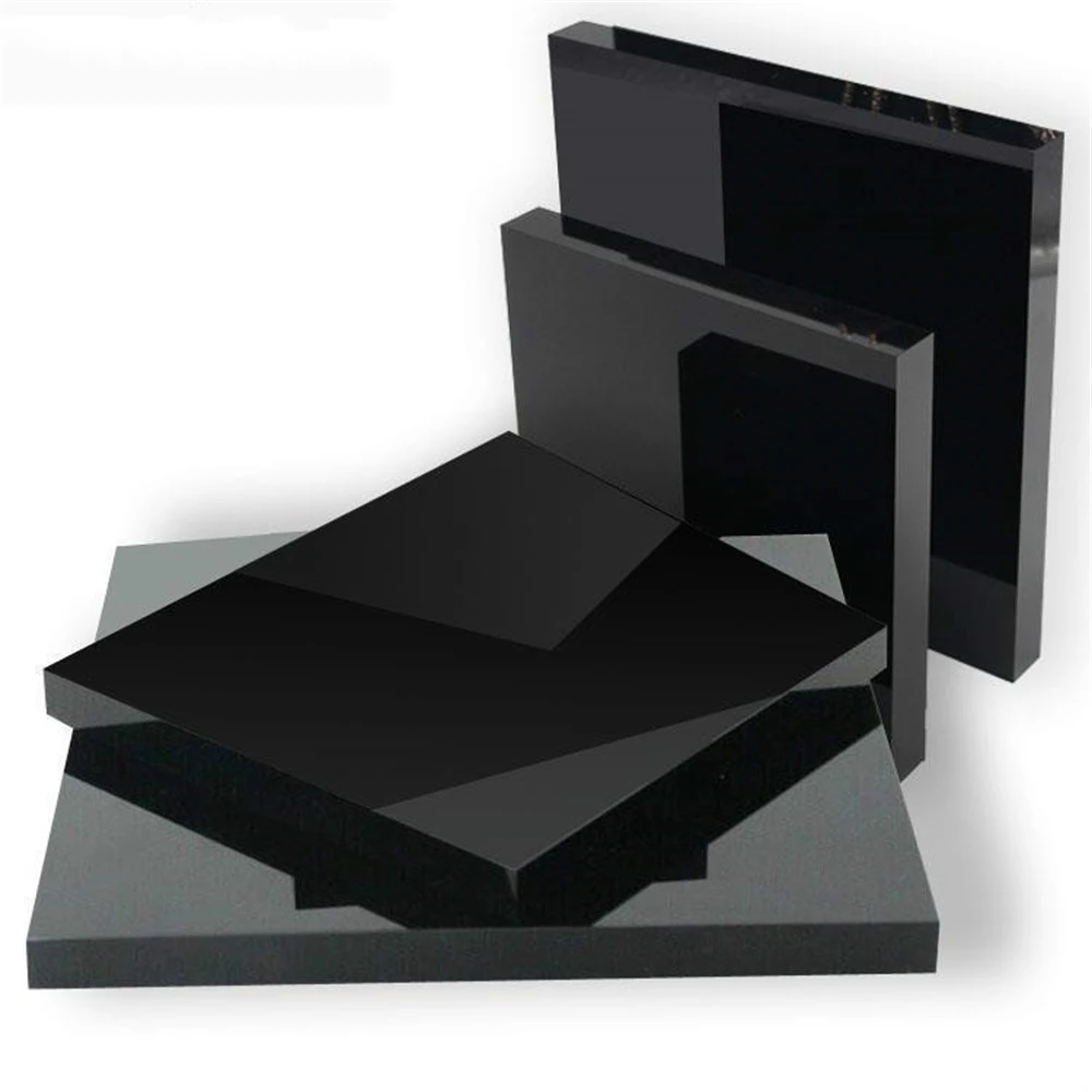 

150x200mm Black Acrylic Sheet Pmma Perspex Thickness 1.5mm Jewelry Display Props 1pcs