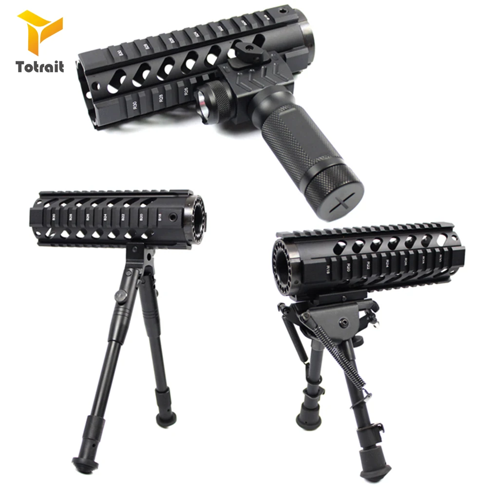 Тактический Heavy duty 4 7 10 12 15 дюймов Стандартный свободном Quad Rail .223/5.56 игры Пейнтбол