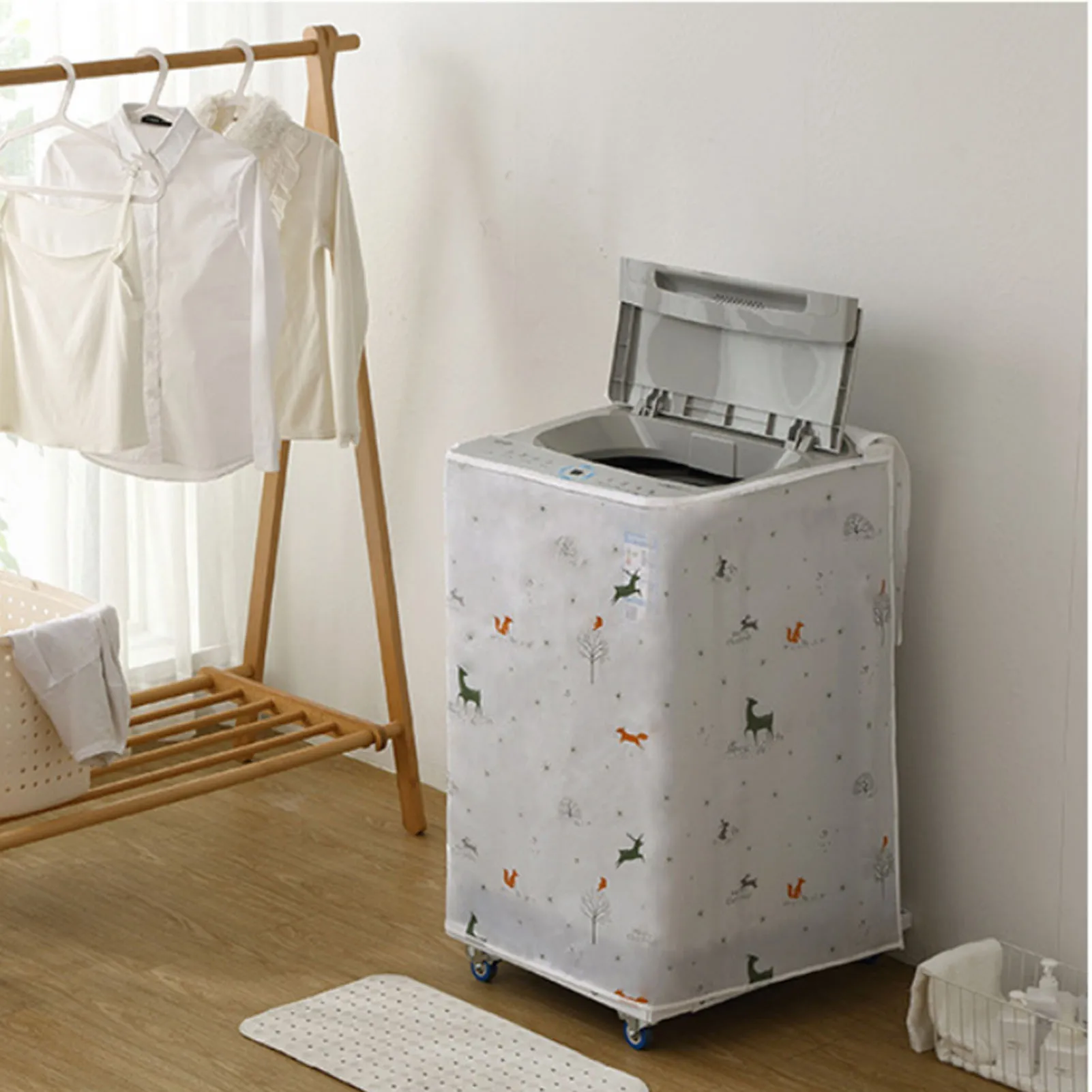

Washing Machine Cover Waterproof Sunscreen Protector Sunscreen Dust Proof