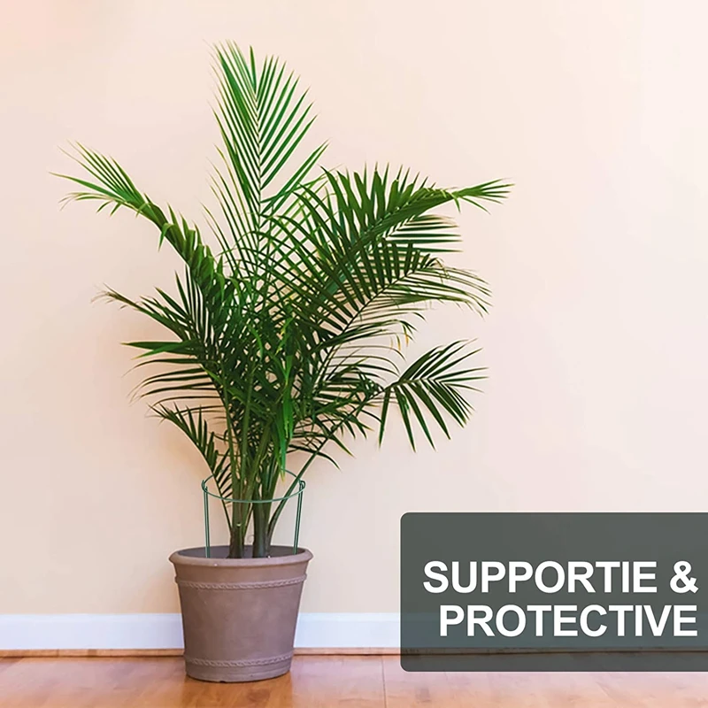 

20 Pack Plant Support Stake, Metal Garden Plant Stake with Planting Label & 164 Feet Garden Twist Tie, Plant Support