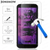 jonsnow tempered glass for cat s62 pro explosion proof film lcd screen protector quality pelicula de vidro