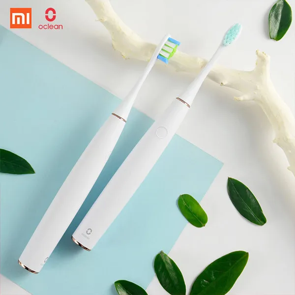 Белый Xiaomi Oclean Air звуковая электрическая зубная щетка Водонепроницаемая ультразвуковая автоматическая USB перезаряжаемая умная щетка для зубов для взрослых - Цвет: Белый