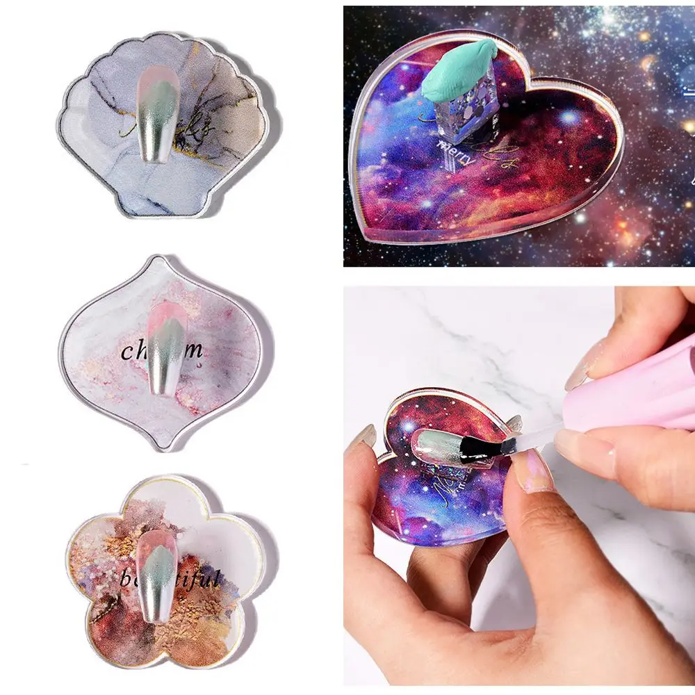 Палитра для рисования искусственные ногти Типсы ногтей палитра