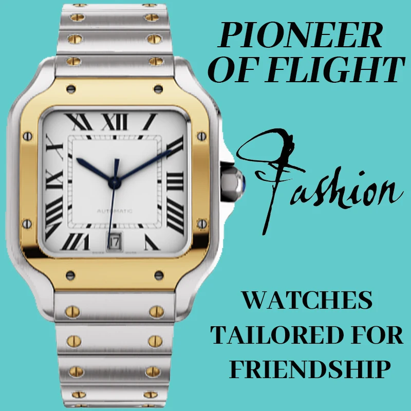 

Women Watch Fashion Wristwatch Lover Watches Quartz 39mm Luxury 1:1 Top Brand Pagani Design Couple Watch Water-Proof Gifts