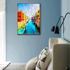 Ориентир Венеции остров Бурано холст плакаты с живописью принты настенные картины искусство гостиная домашний декор комнаты