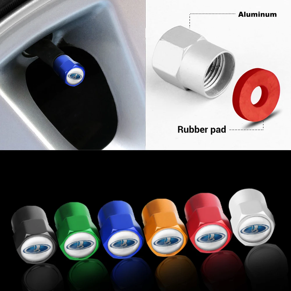 

Aluminum Car Wheel Tire Valve Stem Caps Covers Auto Accessories For Lada XRay 4x4 Vesta Granta Samara Kalina Largus Priora etc