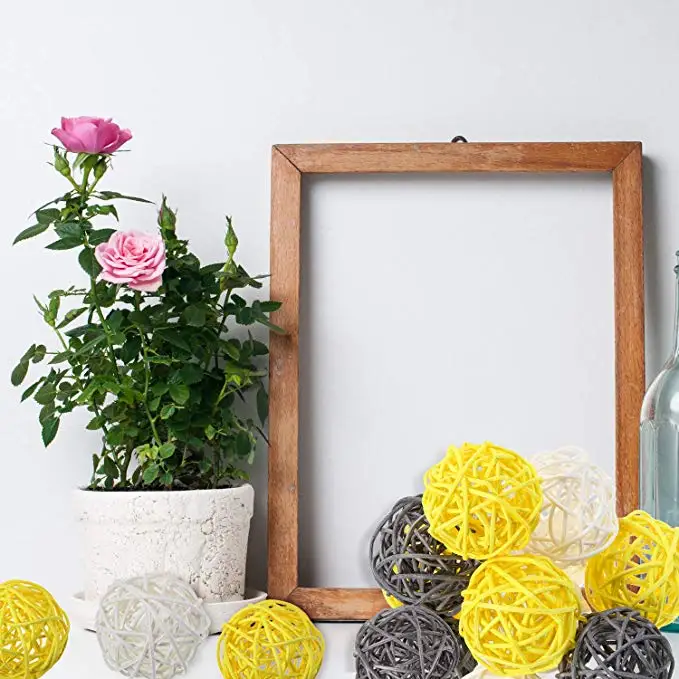 

Rattan Wicker Cane Balls for Garden Patio,Wedding,Party decoration, DIY for Thailand style string lights